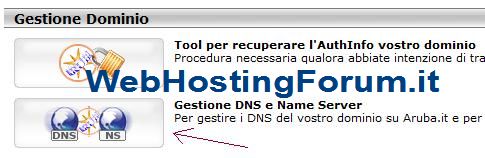 Come modificare sito aruba