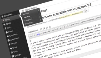 Fluency Admin - Dashboard per WordPress