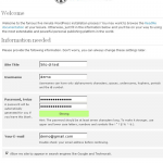 Guida Installazione WordPress 3.2