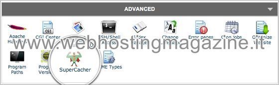 La funzione SuperCacher su SiteGround La funzione SuperCacher su SiteGround